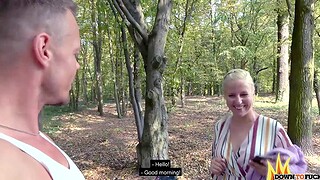 Jana Schwarz enjoys while getting fucked apart from a total outsider